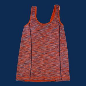 lululemon Coral and Navy Yoga Tank